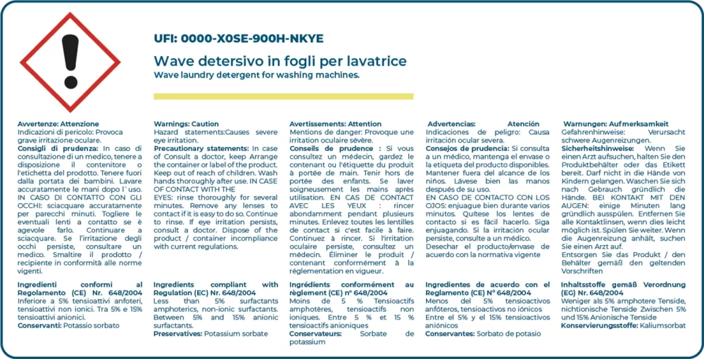 Avvertenze Kit Wave Baby Kit