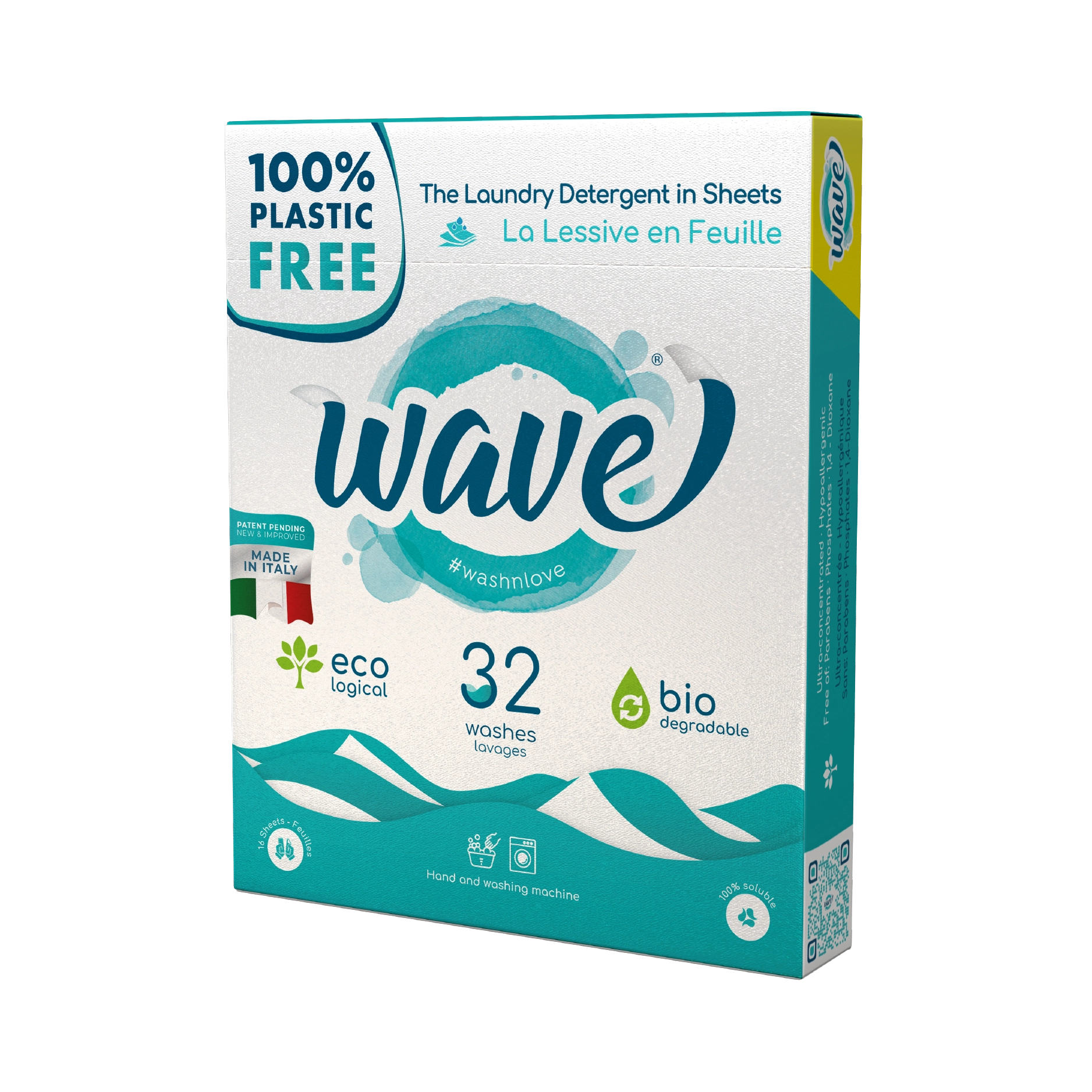 Detersivo in fogli Wave Washing